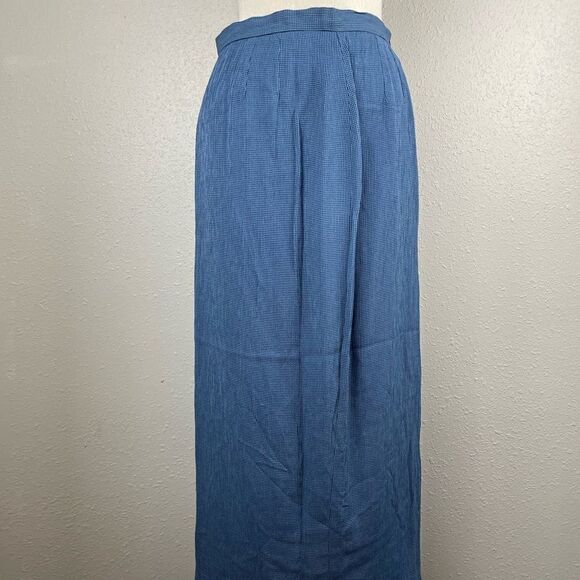 Liz Claiborne Studio Two-Piece Matching Button Down Top & Maxi Skirt Size 8 EUC - Picture 9 of 15